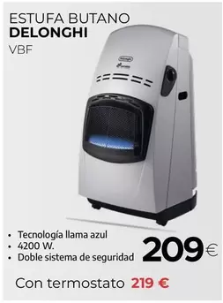 DeLonghi - Estufa Butano
