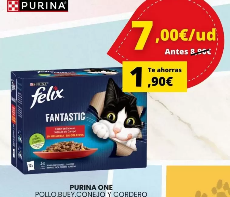 Purina - Felix Pollo, Buey, Conejo Y Cordero
