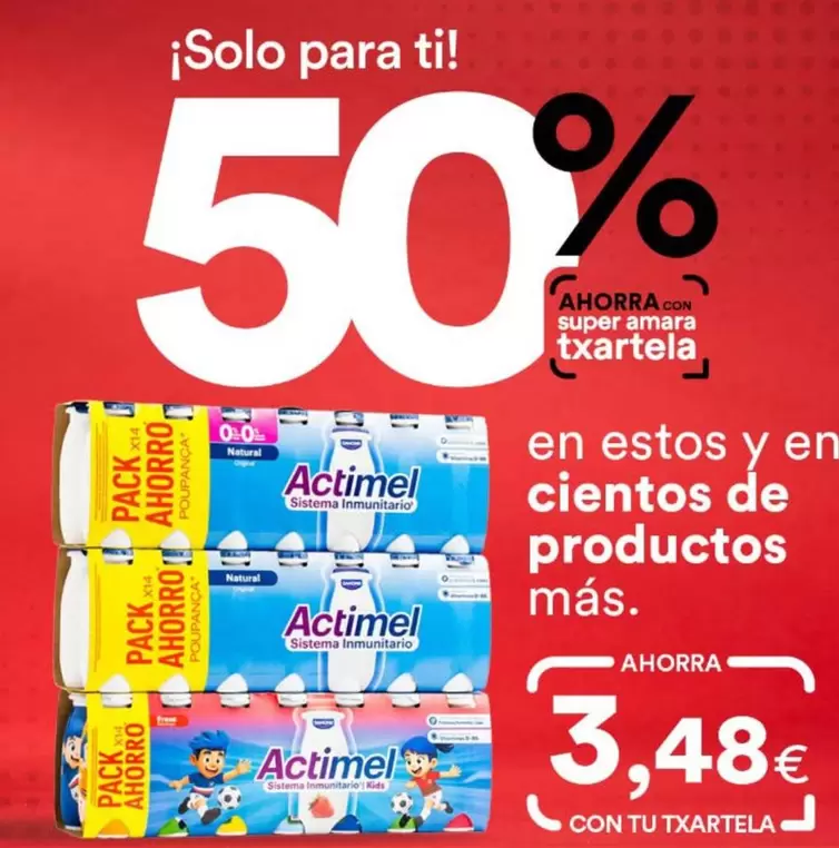 Actimel - En Estos Y En Cientos De Productos