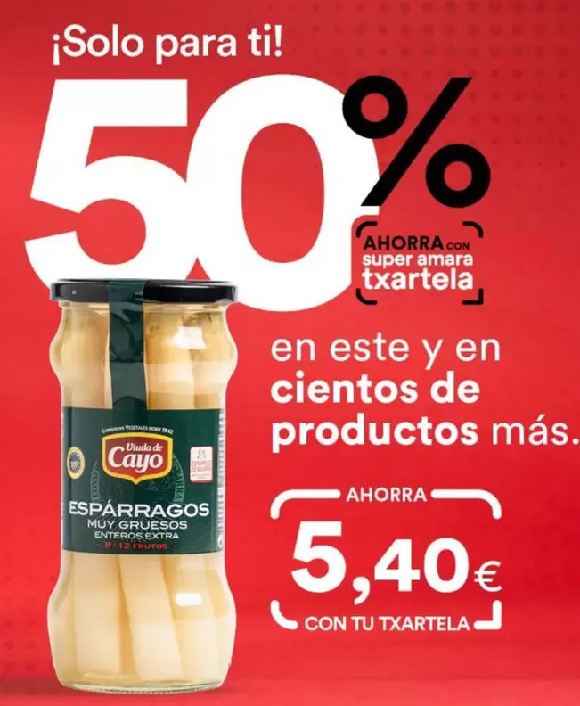Viuda De Cayo - Espárragos Enteros Extra