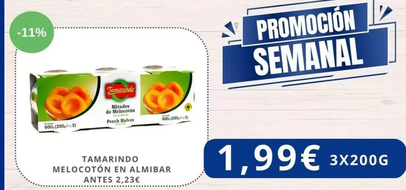 Tamarindo - Melocotón En Almibar