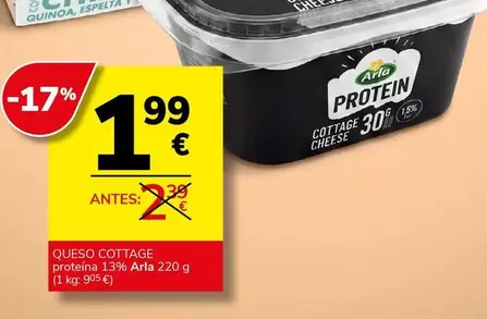 Arla - Queso Cottage Proteina