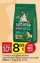 Última - Comida Para Gatos Adultos Esterilizados Tracto Urinario Con Pollo