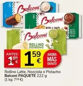 Balconi - Rollino Latte, Nocciola O Pistacho