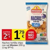 Mission - Nachos Tortilla Chips Con Sal