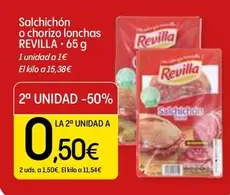 Revilla - Salchichon O Chorizo Lonchas
