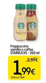 starbucks - Frappuccio Vainilla O Coffee