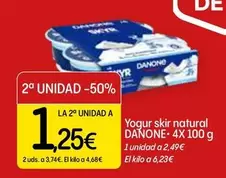 Danone - Yogur Skir Natural
