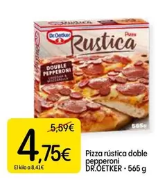 Dr Oetker - Pizza Rustica Doble Pepperoni