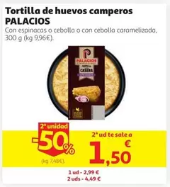 Palacios - Tortilla De Huevos Camperos