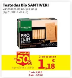 Santiveri - Tostadas Bio