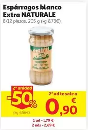 Naturals - Esparragos Blanco Extra