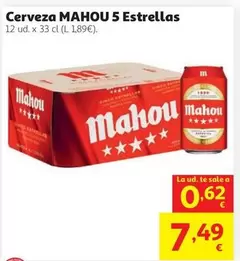 Mahou - Cerveza 5 Estrellas