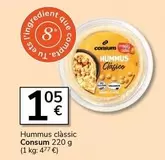 Consum - Hummus Clasico