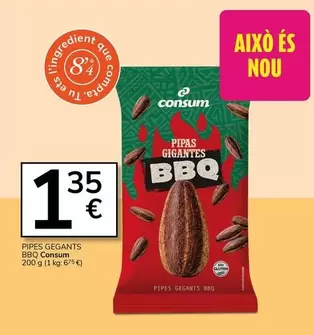 Consum - Pipas Gegants BBQ