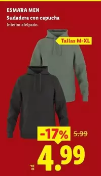 Esmara Men - Sudadera Con Capucha