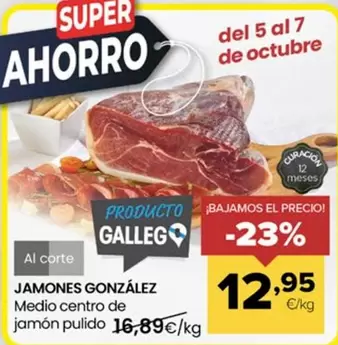 Jamones González - Medio Centro De Jamon Pulido