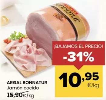 Argal - Bonnatur Jamón Cocido