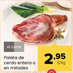 Paleta De Cerdo Entera/Mitades