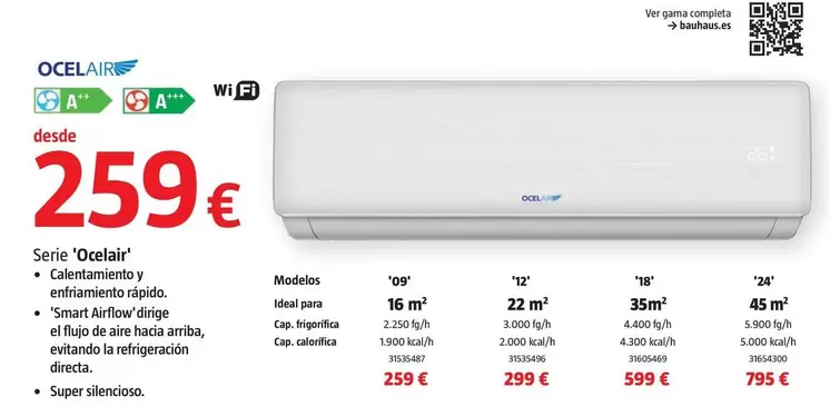 Ocelair - Serie