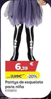 Pantys De Esqueleto Para Nina