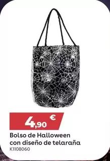 Bolso De Halloween Con Diseno De Telarana