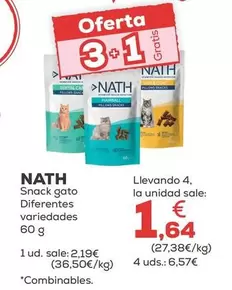 Nath - Snack Gato Diferentes