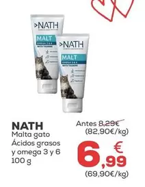 Nath - Malta Gato Acidos Grasos Y Omega