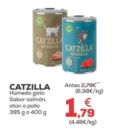 Catzilla - Humedo Gato Sabor Salmon