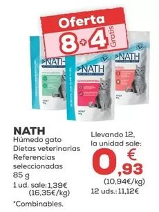 Nath - Humedo Gato Dietats Veterinarias