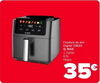 Q-Max - Freidora De Aire Digital 2964x