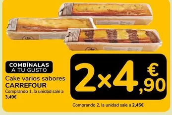 Carrefour - Cake Varios Sabores