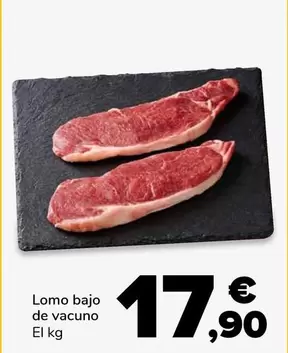 Lomo Bajo De Vacuno