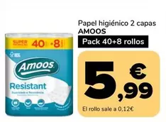 Amoos - Papel Higiénico 2 Capas