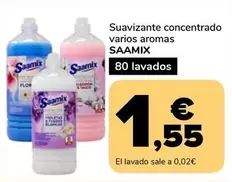 Saamix - Suavizante Concentrado