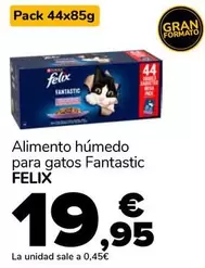 Purina - Alimento Húmedo Para Gatos Fantastic Felix