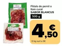 Sabor Blancus - Petals De Pernil O Llom Curat