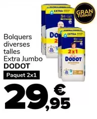 Dodot - Bolquers Talles Extra Jumbo