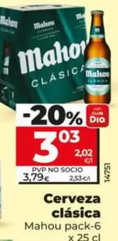 Mahou - Cerveza Clasica
