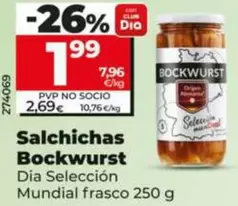 Dia Seleccion Mundial - Salchichas Bockwurst