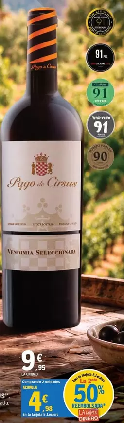 Pago De Cirsus - Vino Tinto