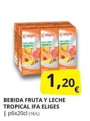 Ifa Eliges - Bebida Fruta Y Leche Tropical Ifa