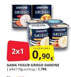 Danone - Gama Yogur Griego