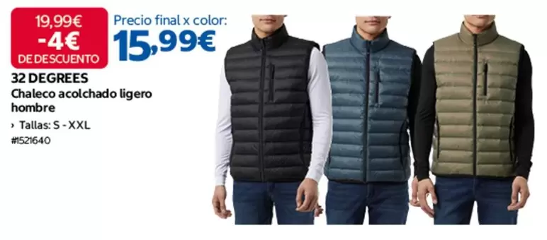 Chaleco Acolchado Igiego Hombre