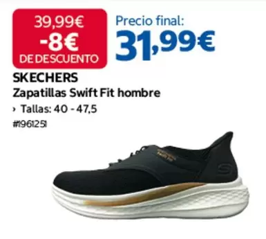 Skechers - Zapatillas Swift Fit Hombre