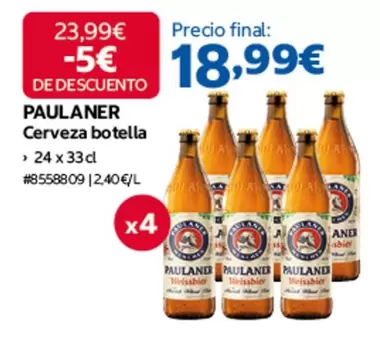 Paulaner - Cerveza Botella