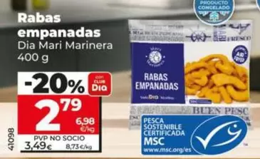 Dia Mari Marinera - Rabas Empanadas