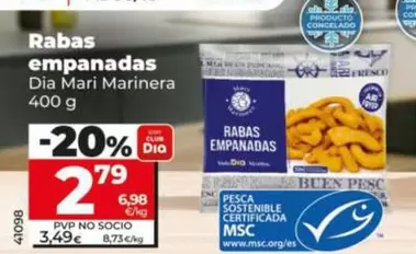 Dia Mari Marinera - Rabas Empanadas