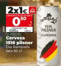 Dia Ramblers - Cerveza 1516 Pilsner 