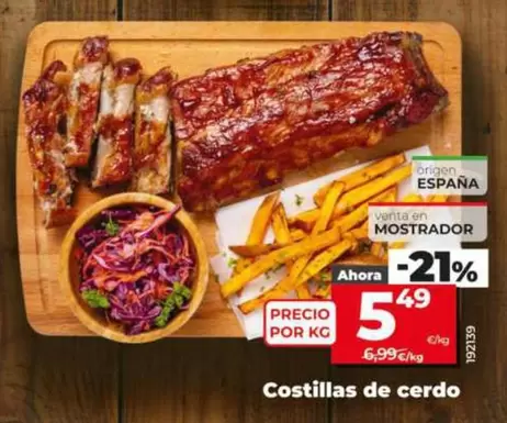 Costillas De Cerdo